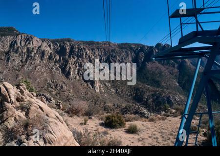 Sandia Peak Aerial Tramway in Albuquerque, New Mexico