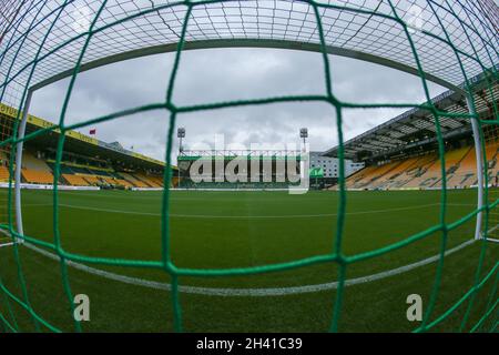 Norwich, UK. 31st Oct, 2021. general view of the stadium in Norwich, United Kingdom on 10/31/2021. (Photo by Arron Gent/News Images/Sipa USA) Credit: Sipa USA/Alamy Live News Stock Photo