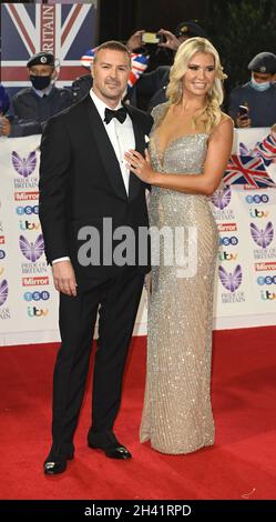 Photo Must Be Credited ©Alpha Press 079965 30/10/2021 Paddy McGuinness and Wife Christine Martin The Daily Mirror Pride of Britain Awards 2021 In London in partnership with TSB will broadcast on ITV on 4th November at 8pm Stock Photo