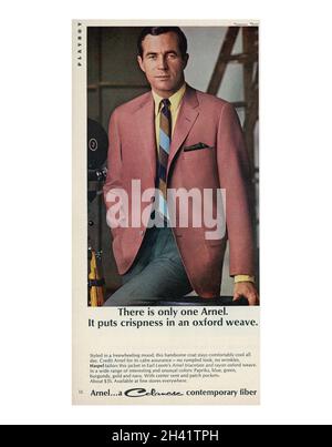 June 1965 'Playboy' Magazine advertising, USA Stock Photo