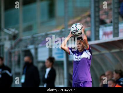 Firenze, Italy. 30th Oct, 2021. Firenze, Italy, October 31 2021 Valery Vigilucci (11 ACF Fiorentina) in action during the Serie A Femminile game between ACF Fiorentina and AC Milan at Stadio Comunale Gino Bozzi in Firenze, Italy Michele Finessi/SPP Credit: SPP Sport Press Photo. /Alamy Live News Stock Photo