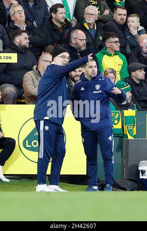 Norwich, UK. 31st Oct, 2021. Leeds United managerÊMarcelo Bielsa during the Premier League match between Norwich City and Leeds United at Carrow Road on October 31st 2021 in Norwich, England. (Photo by Mick Kearns/phcimages.com) Credit: PHC Images/Alamy Live News Stock Photo