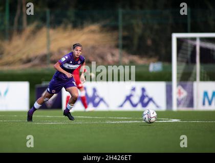 Firenze, Italy. 30th Oct, 2021. Firenze, Italy, October 31 2021 Valery Vigilucci (11 ACF Fiorentina) in action during the Serie A Femminile game between ACF Fiorentina and AC Milan at Stadio Comunale Gino Bozzi in Firenze, Italy Michele Finessi/SPP Credit: SPP Sport Press Photo. /Alamy Live News Stock Photo