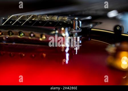 Epiphone ES-335 guitar. Stock Photo