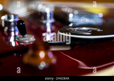 Epiphone ES-335 guitar. Stock Photo