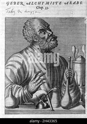 Geber Jabir ibn Hayyan Stock Photo - Alamy