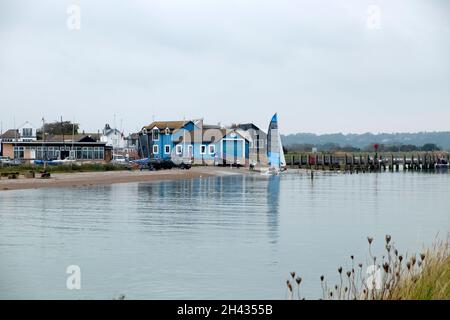 GB SUSSEX RYE HARBOUR RIVER ROTHER Stock Photo - Alamy