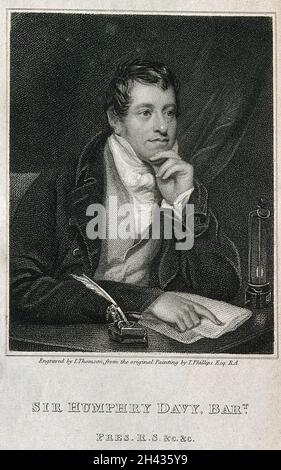 Who Invented Magnesium Sir Humphry Davy, by Thomas Phillips Sir Humphry Davy, 1st Baronet, PRS ...