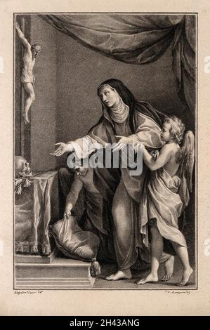Saint Catherine of Siena Receiving the Stigmata; Domenico Beccafumi ...