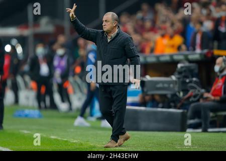 Istanbul, Turkey. 14th Jan, 2022. ISTANBUL, TURKEY - JANUARY 14: Coach Erol  Bulut of Gaziantep FK during the Turkish Super Lig match between Besiktas  and Gaziantep FK at Vodafone Park on January