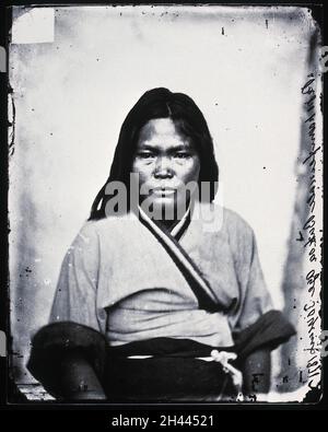 Baksa, Formosa [Taiwan]. Photograph, 1981, from a negative by John Thomson, 1871. Stock Photo