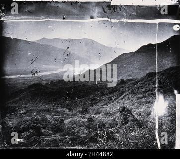 Formosa [Taiwan]. Photograph, 1981, from a negative by John Thomson, 1871. Stock Photo