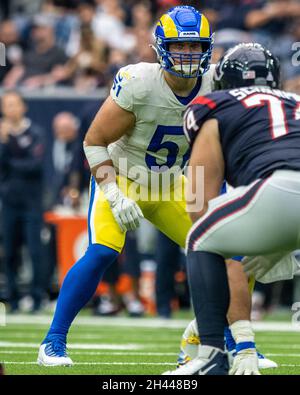 Houston, Texas, USA. October 31. QB Matthew Stafford #9 of the Los