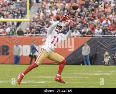 Denver Broncos linebacker Christopher Allen (45) stands on the sideline  during an NFL football game against the San Francisco 49ers, Saturday, Aug  19, 2023, in Santa Clara, Calif. (AP Photo/Scot Tucker Stock Photo - Alamy