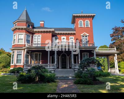 Stephen King S House In Bangor Maine Usa Stock Photo Alamy