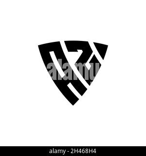 BB Monogram logo letter with Star geometric shape style design isolated on black background. Star polygonal, shield star geometric. Stock Vector
