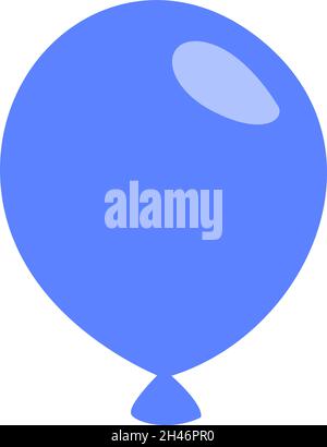 Kindergarten balloon , illustration, vector, on a white background. Stock Vector