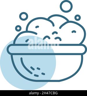 Cleaning liquid, illustration, vector, on a white background. Stock Vector