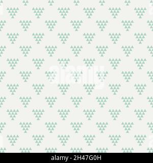 Modern triangle seamless pattern background. Fabric designs and wallpapers. Stock Vector