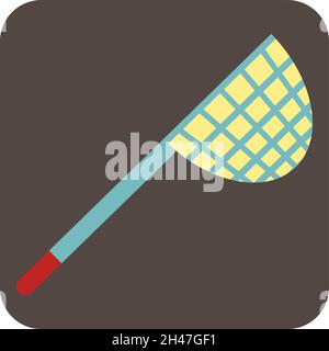 Fish net, illustration, vector, on a white background. Stock Vector