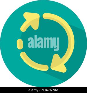 Mobile update, illustration, vector, on a white background. Stock Vector