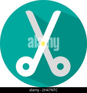 Video cut, illustration, vector, on a white background. Stock Vector