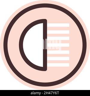 Photo highlights, illustration, vector, on a white background. Stock Vector