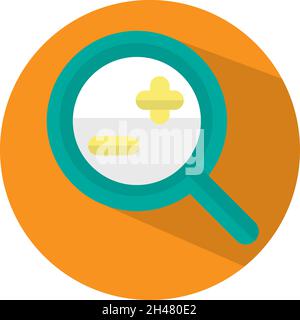 Mobile zoom, illustration, vector, on a white background. Stock Vector