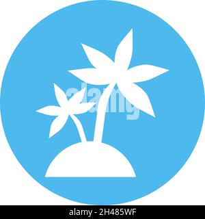 Travel to Iceland, illustration, vector, on a white background. Stock Vector