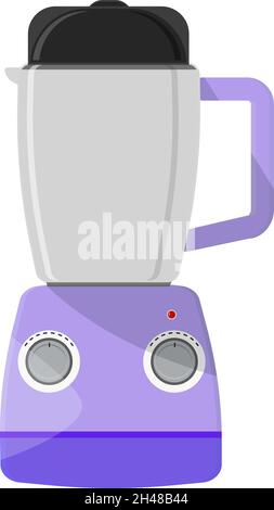 Blender, illustration, vector on a white background. Stock Vector