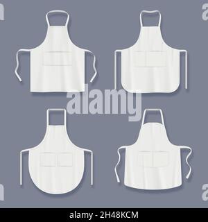 Food cooking apron kitchen design clothes Vector Image