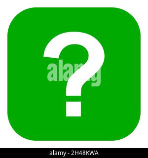 Question mark and app icon Stock Photo - Alamy