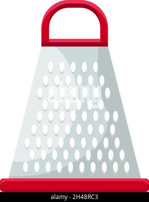 Grater tool, illustration, vector on a white background. Stock Vector
