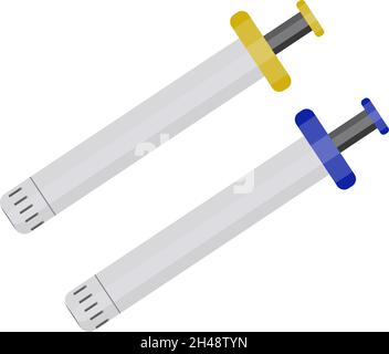 Lighter tool, illustration, vector on a white background. Stock Vector