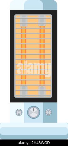 Heater, illustration, vector on a white background. Stock Vector