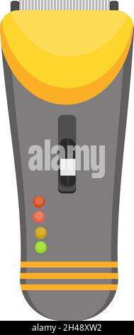 Shaving machine, illustration, vector on a white background. Stock Vector
