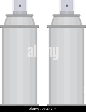 Spray bottle, illustration, vector on a white background. Stock Vector