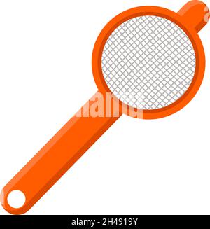Tea sieve tool, illustration, vector on a white background. Stock Vector