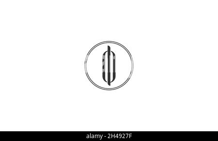 LETTERS OL LOGO DESIGN WITH NEGATIVE SPACE EFFECT FOR ILLUSTRATION USE ...