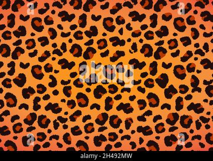 Cheetah skin texture vector Stock Vector
