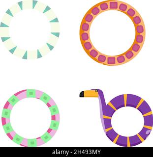 lifebuoy ring cartoon vector illustration Stock Vector Image & Art - Alamy