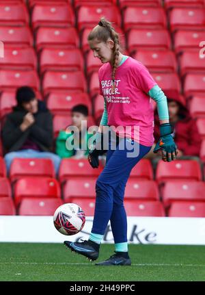 Mia Smith of Watford Ladies during Barclays FA Women's Championship