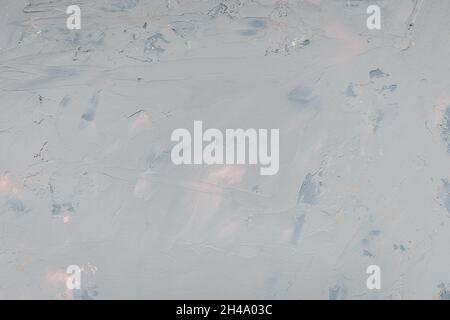 Abstract deep blue, gray and pink rough concrete wall or stucco texture background Stock Photo