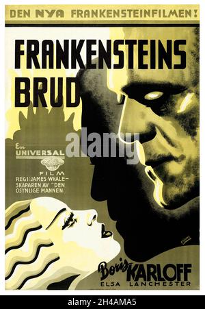 THE BRIDE OF FRANKENSTEIN - 1935 Universal film with Elsa Lanchester ...