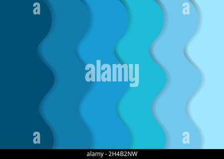 abstract background with wave and shadow styles. Vector illustration Stock Vector
