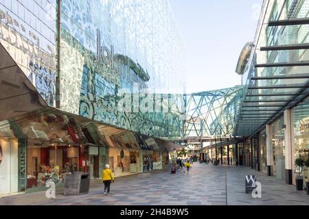 John Lewis department store, Highcross Shopping Centre, High Street, City of Leicester, Leicestershire, England, United Kingdom Stock Photo