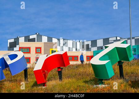 Alberta Children's Hospital, Calgary, Alberta, Canada Stock Photo