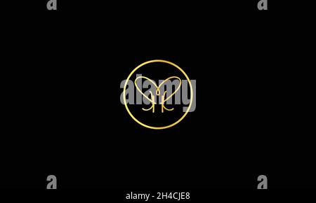 LETTERS RR LOGO DESIGN WITH NEGATIVE SPACE EFFECT FOR ILLUSTRATION USE Stock Vector