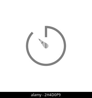 Timer icon symbol simple design. Vector eps10 Stock Vector