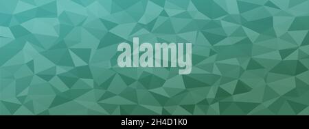 low poly abstract modern background. delicate colors chaotic triangles variable size and rotation. Minimalist layout for business card landing page wa Stock Vector